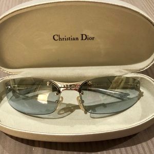 Christian Dior Star Gradient Blue Tint Sunglasses